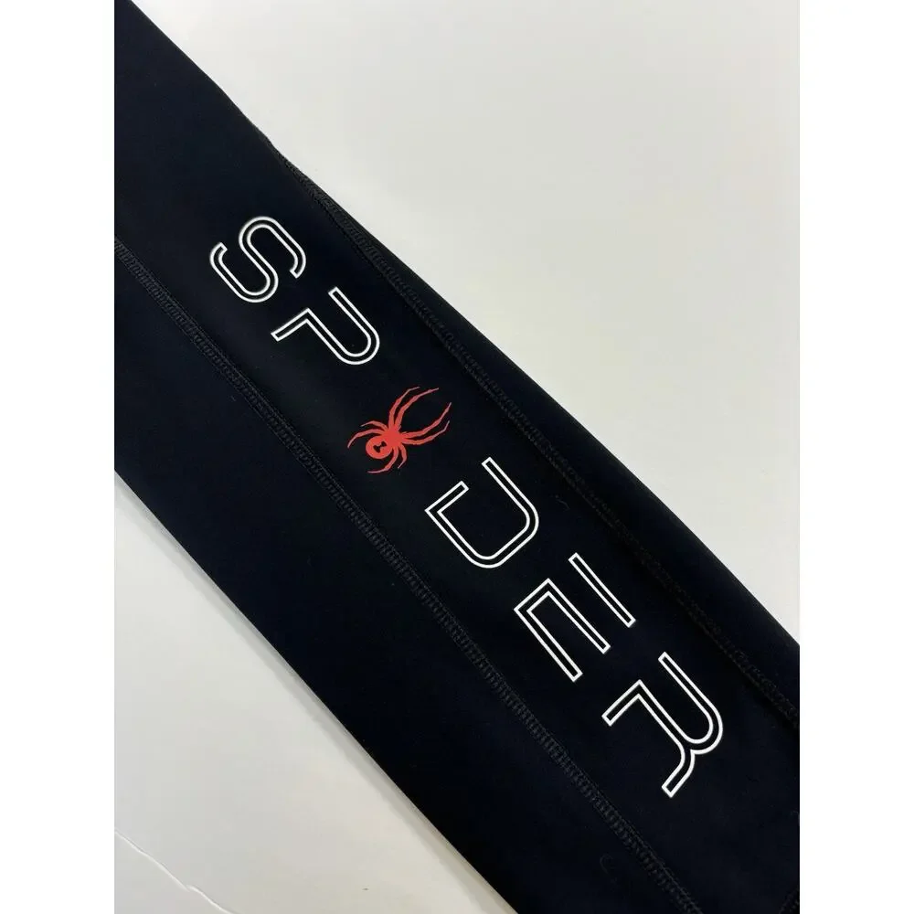 Spyder Leggings Black Large Pockets Large Logo on Leg - Picture 9 of 11